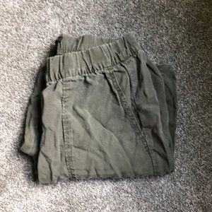 Army green cargo pants